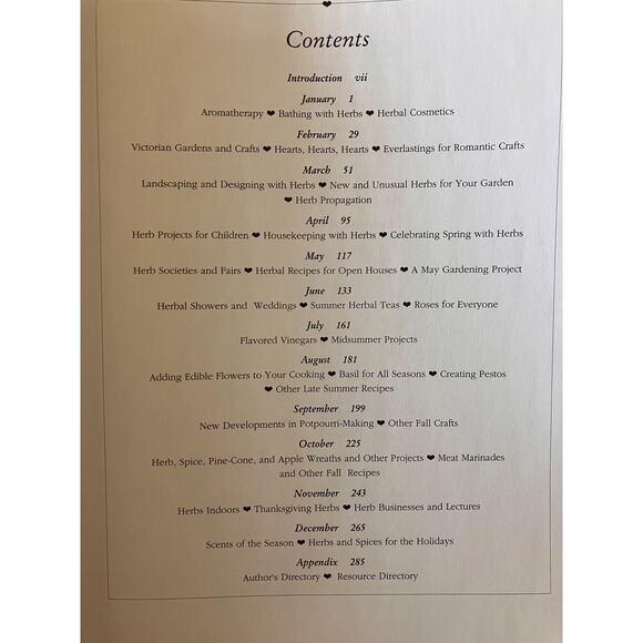 Herbal Treasures Book: Gardening, Cooking & Crafts - 1990 Edition - Picture 3 of 7